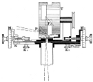 Einrichtung der Spaltplatte des Spektralflimmerphotometers