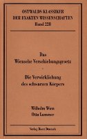 Oswalds Klassiker der exakten Wissenschaften, Band 228, Cover